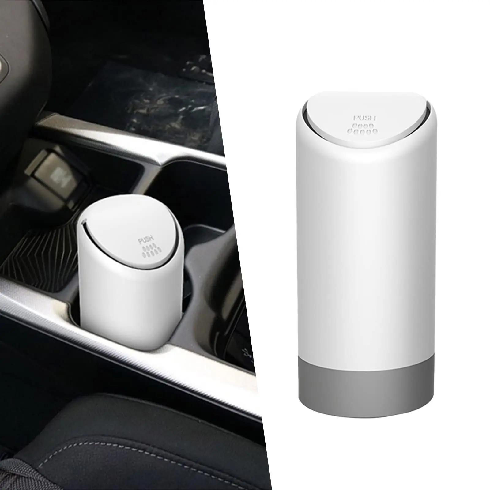 Auto-Mülleimer, Silikon-Abfalleimer, Abfallbehälter, Auto-Organizer, Aufbewahrungsbox, Auto-Zubehör