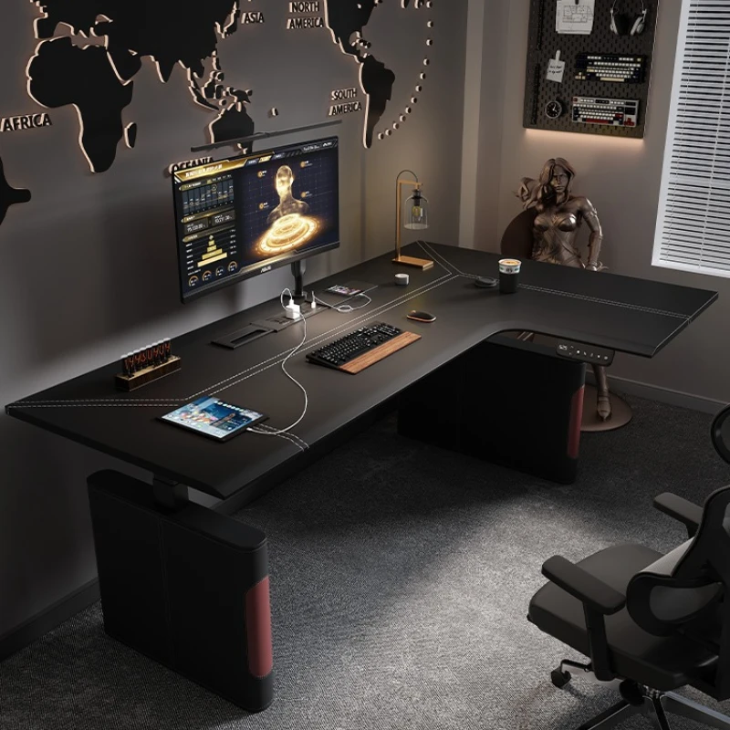 

E-sports L-shaped corner workbench Office desk Home computer Study table