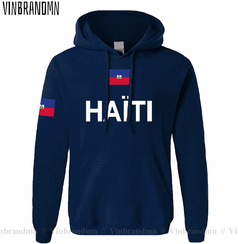 

Haiti Haitian Hayti Ayiti Mens Hoodie Pullovers Hoodies Men Sweatshirt Cool Streetwear Clothing Sportswear Tracksuit Nation Flag