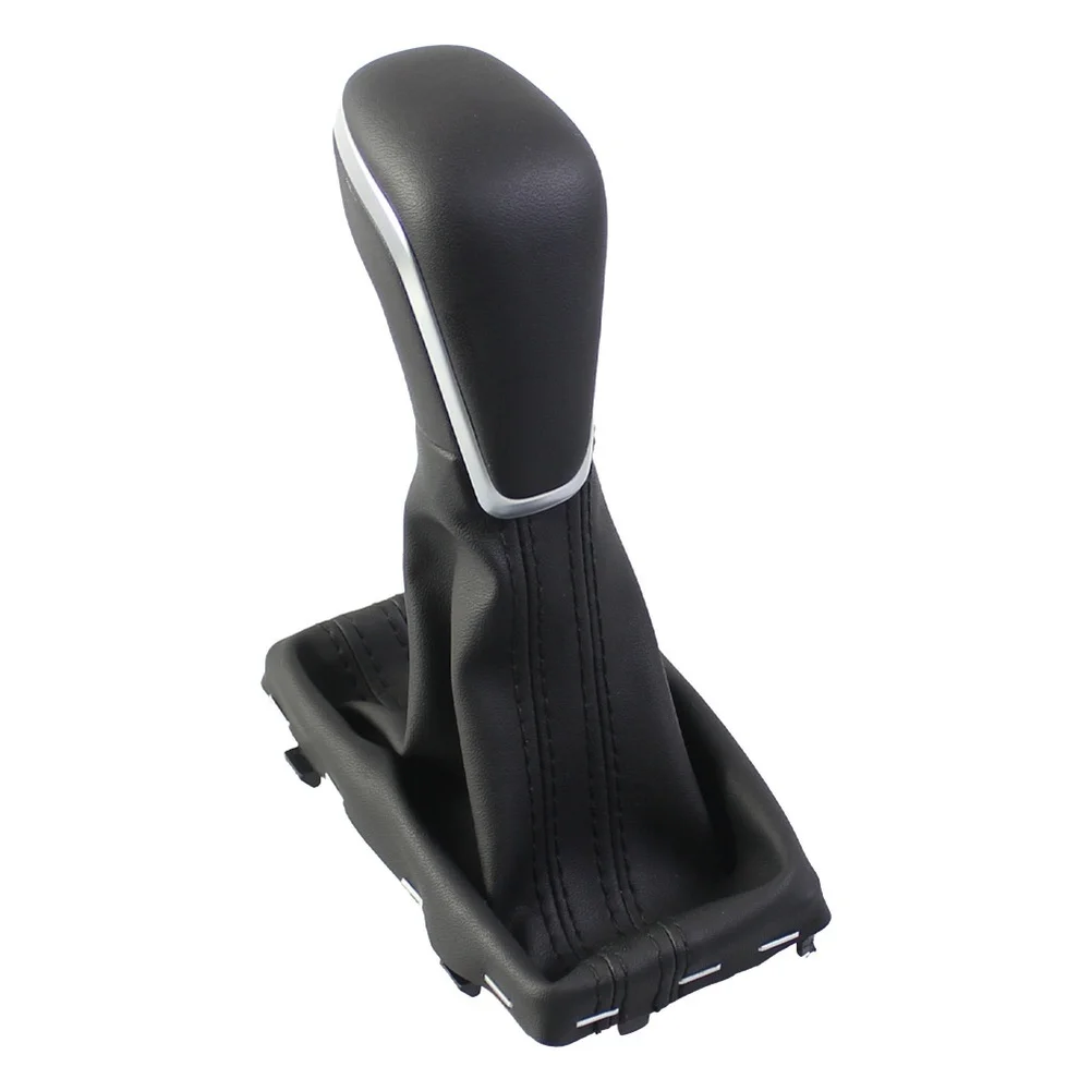 

1pcs Car PU Leather Gear Shift Knob Dust Cover Assembly For A6 A7 PASTYLE For C7 2016-2018 Interior Accessories ﻿