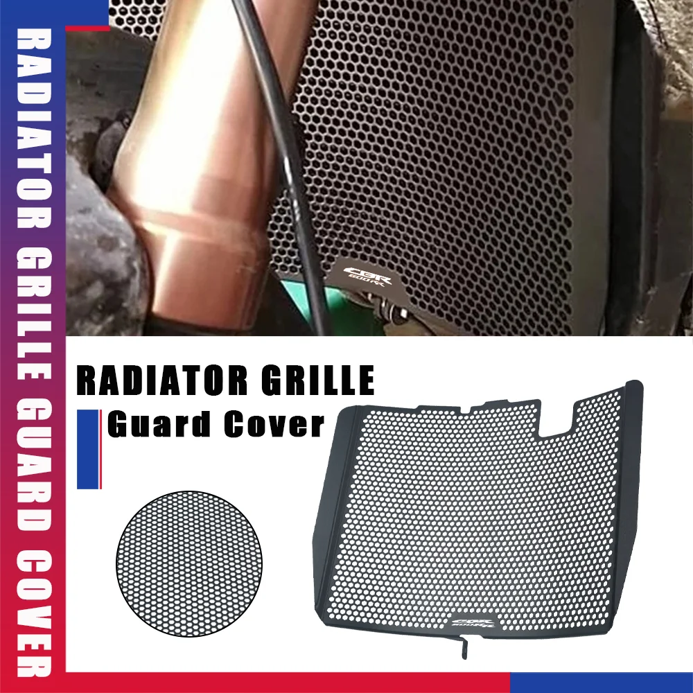 

2024 CBR600RR Motorcycle Accessories Radiator Guard Protection Grille Cover For Honda CBR 600 RR CBR 600RR CBR600 RR 2007 - 2023