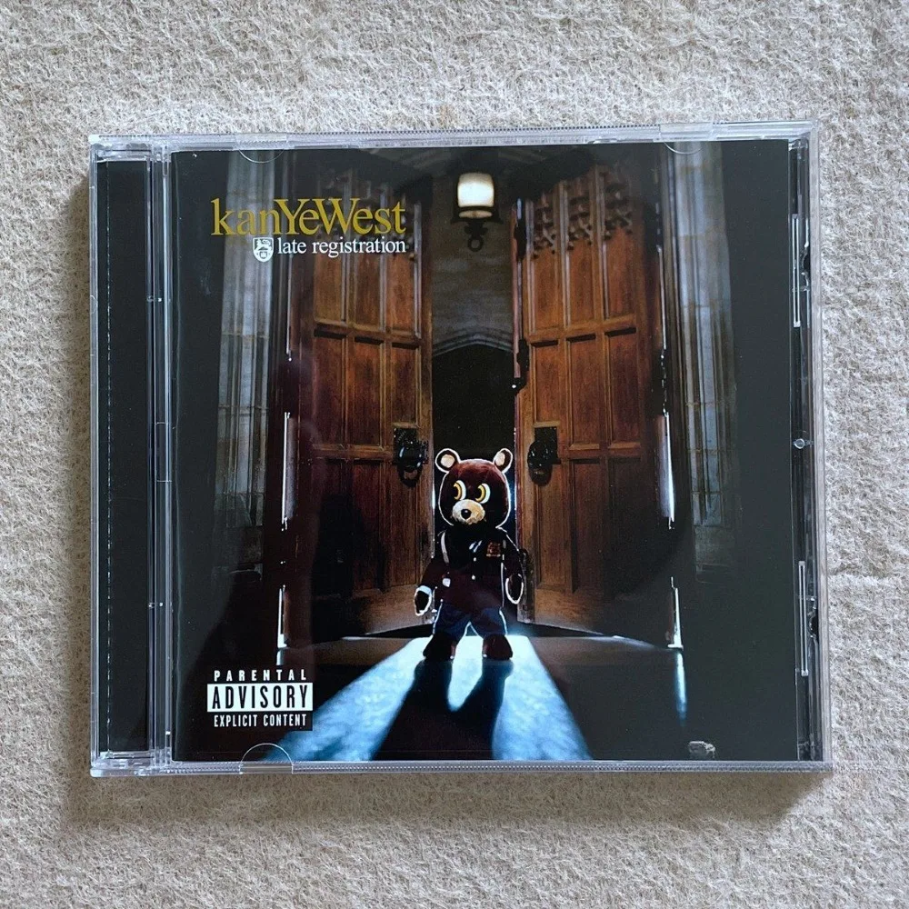

CD Kanye West Late Registration Classic Hip-Hop Rap Soulful Narrative Beat Collection