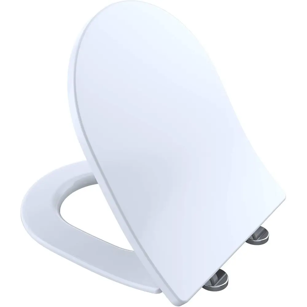 

Узкое D-образное сиденье для унитаза с функцией плавного закрывания