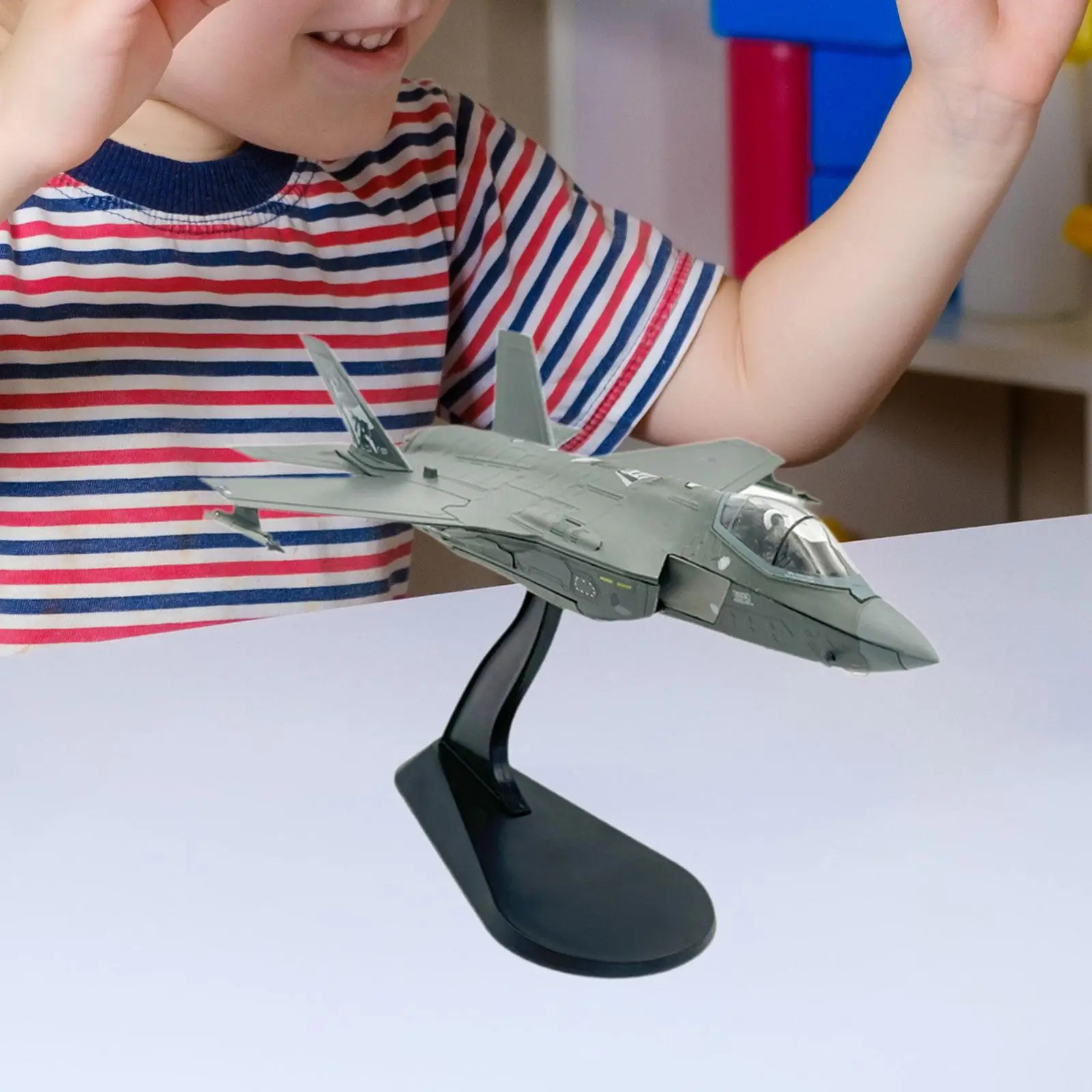 نموذج طائرة قابل للجمع نموذج طائرة 1:72 عرض طائرة مصنوعة من خليط معدني نماذج مقاتلة لهدية عيد الميلاد #4