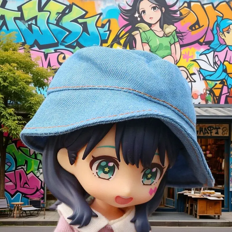 Mini sombrero tipo pescador para muñeca OB11 1/12 BJD GSC Nendoroid Molly P9, 4 colores, sombrero informal para muñeca, accesorios de disfraz, regalo