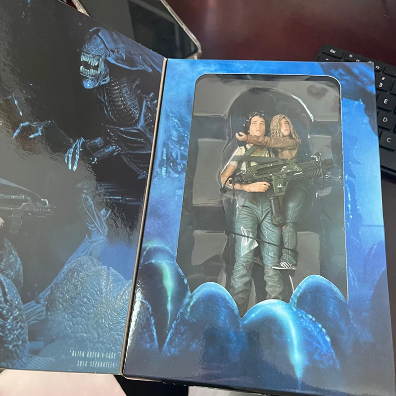 Neca الغريبة 2 ريبلي نيوت الشكل ، LT إلين جيجر زينومورف فاسيهوغر ريبلي vs نيوت بريداتور نموذج ، تحصيل ألعاب الحركة ، الهدايا