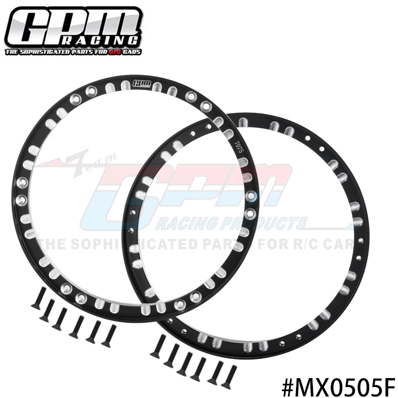 GPM Alu 7075 Front Wheel Reinforcement Rings For LOSI 1/4 Promoto MX Motorcycle