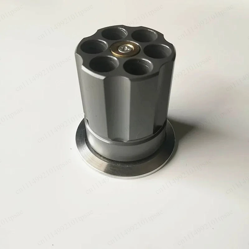 304 stainless steel metal bearing rotating wheel insertion desktop multifunctional thickened pen holder