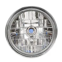 rcycle Chrome Halogen Front Headlight Headlamp 12V for Honda CB400 CB500 CB1300 Hornet 250 600 rcycle Head Light Lamp