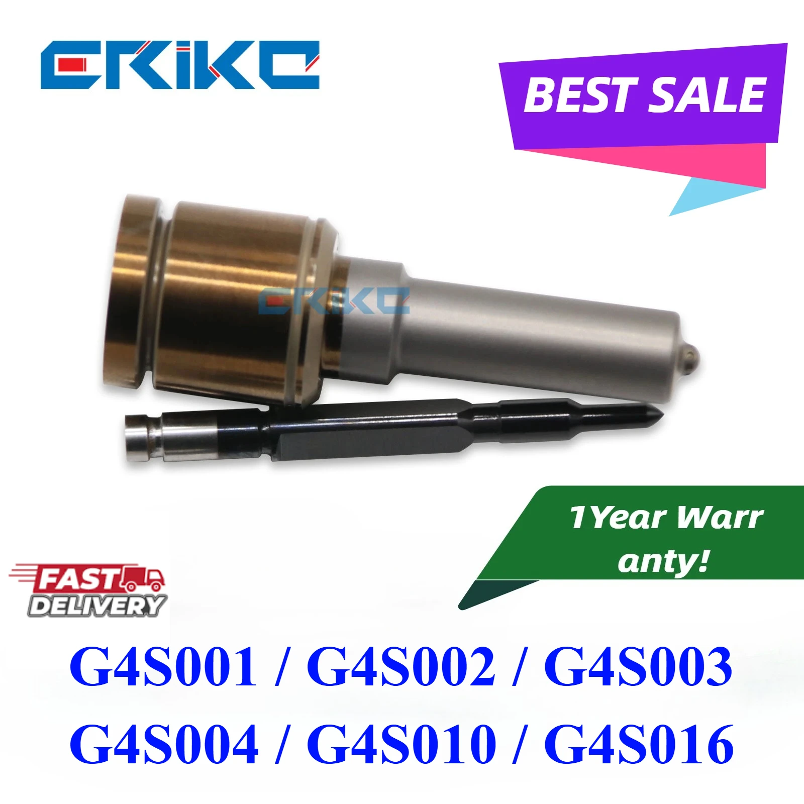 

G4S001 G4S002 Common Rail Injector Nozzle G4S003 G4S004 G4S010 G4S016 Inyecor Tip For Denso Pezo
