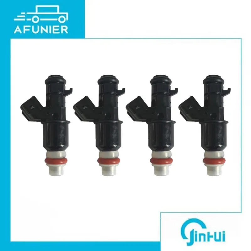 4Pcs Fuel Injector Nozzle For 2005-2006 Honda Fit 1.5 OE No.:16450-PWC-J01,16450PWCJ01