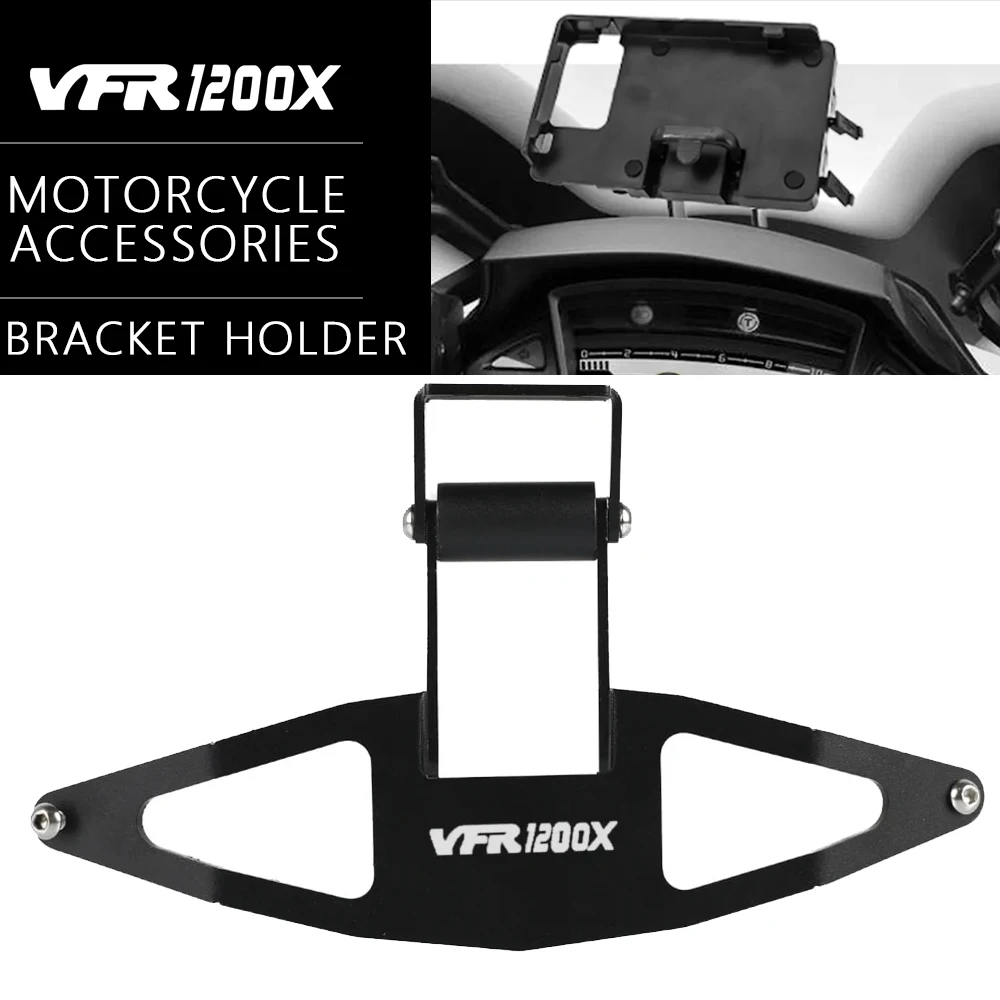 

For Honda VFR1200X Crosstourer Navigation Phone Mount Bracket VFR 1200X 1200 VFR1200 X 2012-2017 2016 2015 2014 2013 Accessories