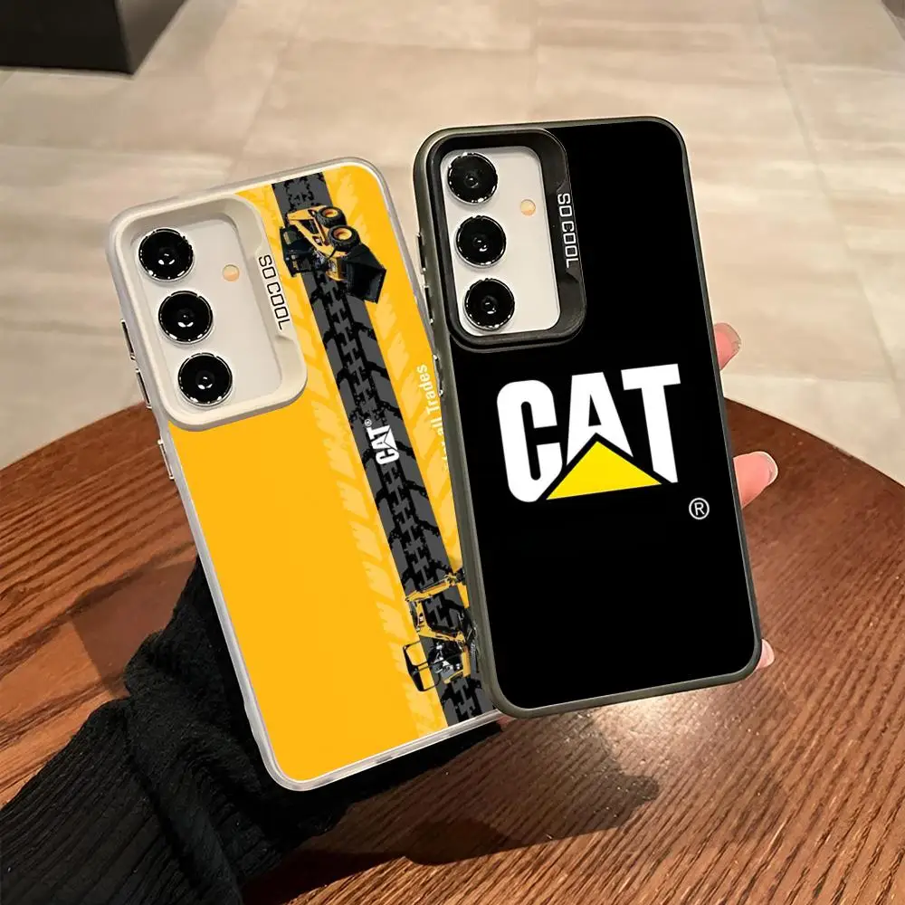 C-Caterpillar Phone Case For Samsung Galaxy A15 A25 A35 A55 A14 A34 A54 A13 A23 A33 A53 A12 A22 A32 A52 A11 A21 A31 A51 A05 A04