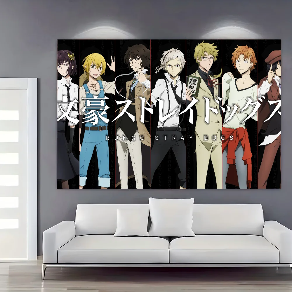 Bungo Stray Dogs Backdrop Tropical Summer Photography Background Photobooth Photozone - view 2