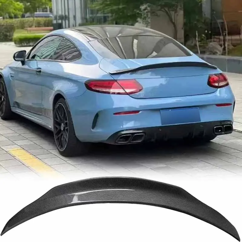 

C Class W205 Carbon Fiber Rear Roof Spoiler For Mercedes Benz W205 Coupe 2015-2017 C63 AMG C200 C250 C180 C300 C350