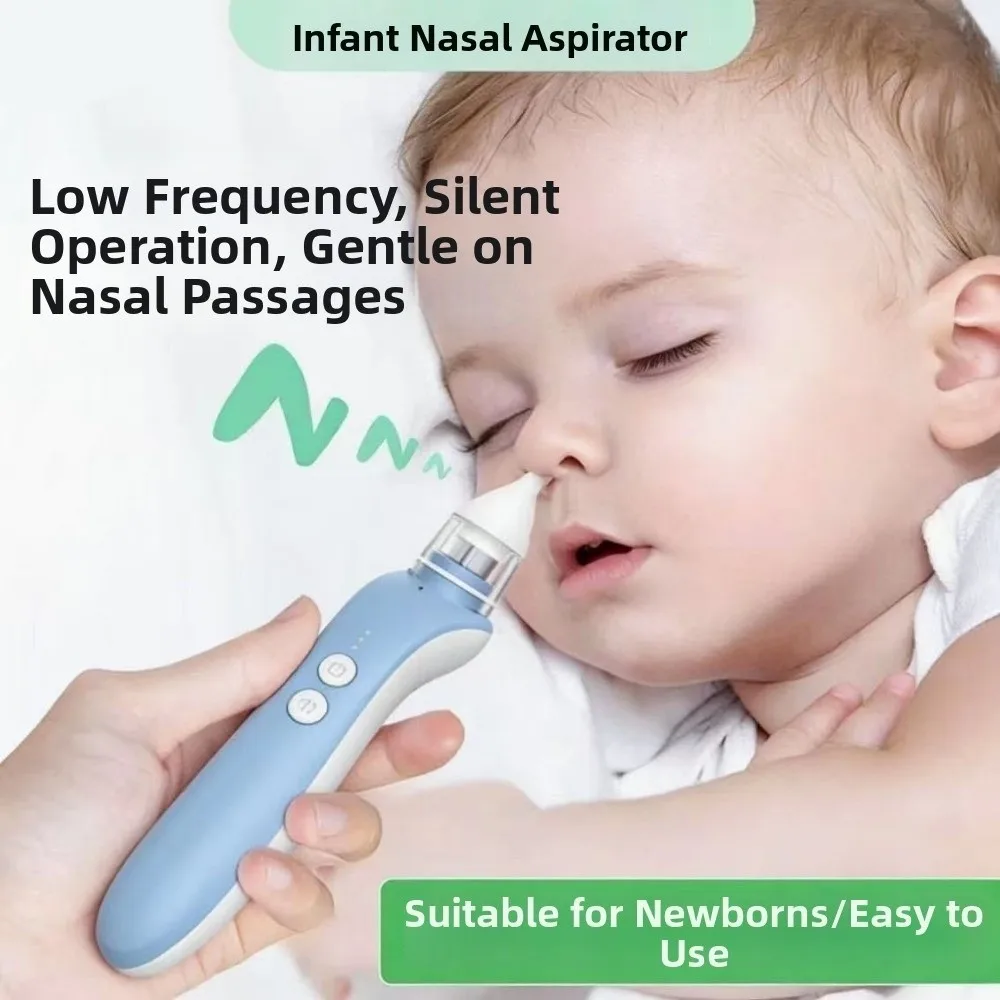 Electric Electric Baby Nasal Aspirator Portable Suction Function Infant Nose Cleaner Deep Cleaning Relieve Nasal Congestion