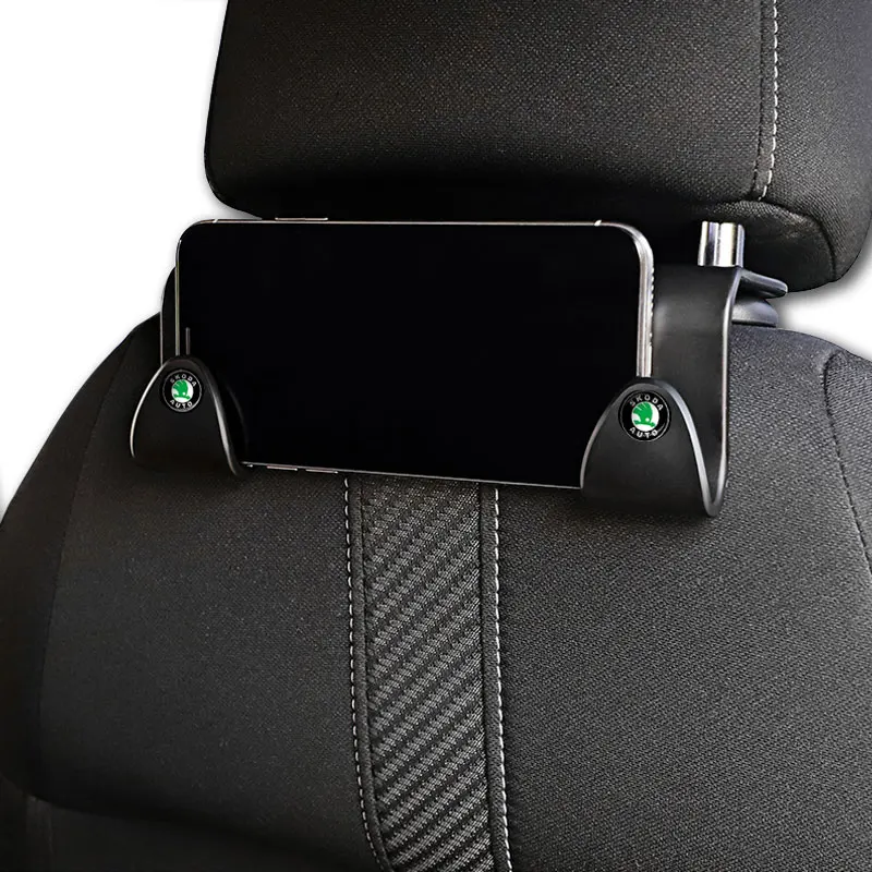 2/4Pcs Car seat hook storage hanging bracket car accessories For Skoda Octavia Roomster Fabia Rapid Superb Kodiaq Kamiq Citigo