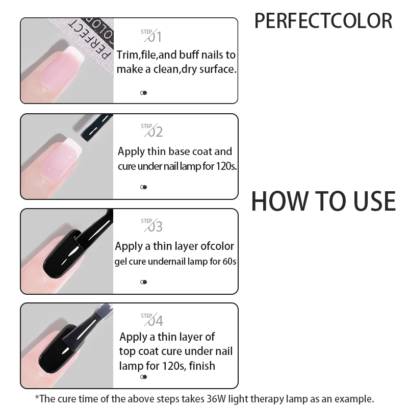 PERFECT COLOR Matte GEL Top Coat สําหรับเจลเล็บ Polish16ml Chrome PROOF Matte Top Coat กํามะหยี่ไม่มีเช็ดแป้ง-Resist Matte