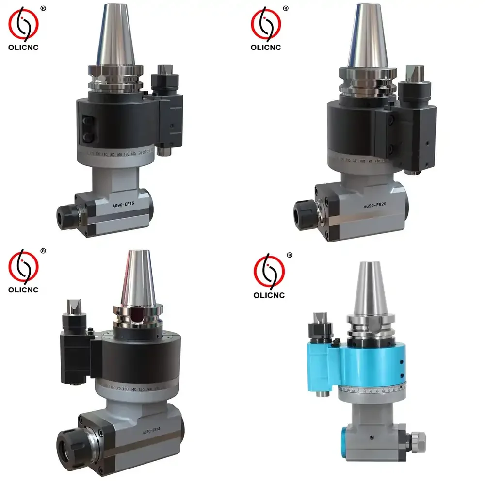 

Machine Tools AG90-ER11/ER16/ER20/ER32/ER40 90 Degree CNC Angle Head Horizontal Milling Head Side Milling Head