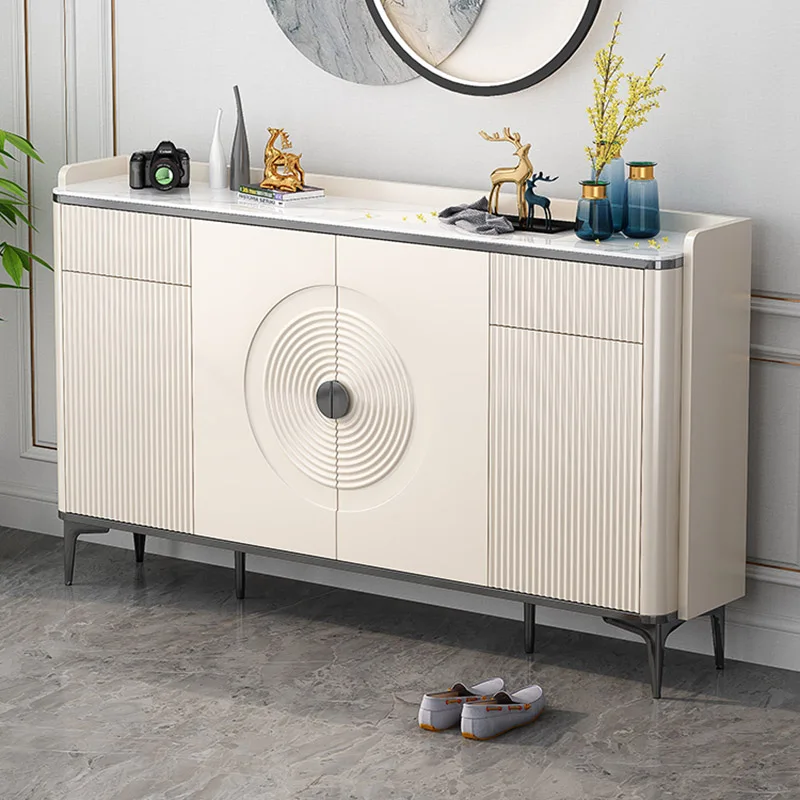 Italian Minimalist Shoe Cabinet Modern Designer Storage Organizer Shoe Shelf Cupboard Display Bedroom Muebles Salon Furniture