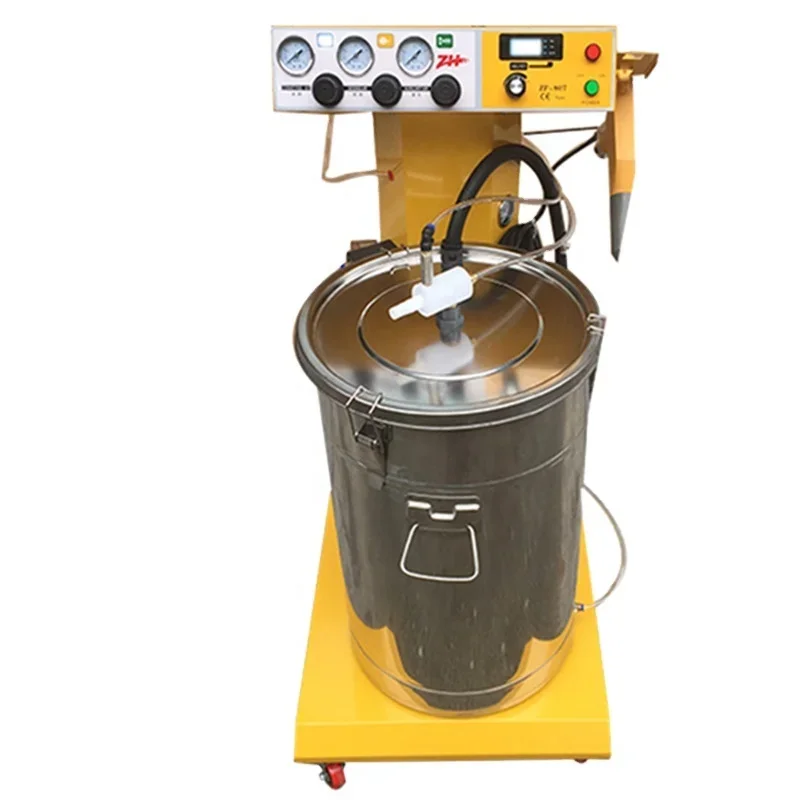 Intelligent electrostatic spraying machine, electrostatic powder spraying machine, plastic powder spraying machine