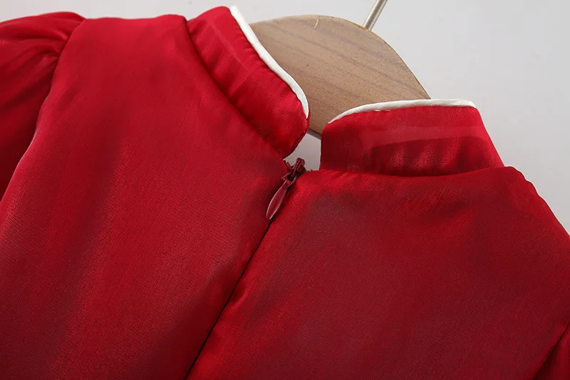 Herbst Winter Baby Mädchen Gericht Kleider Langarm Kinder kleidung Spitze europäischen und amerikanischen Stil Kinder kostüm 0 bis 3 Jahre – Detail 12