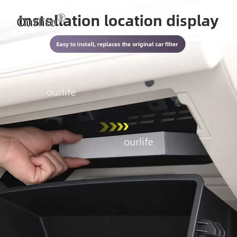 For MG4 EV Urban 2026 2027 Car Air Conditioning Filter Activated Carbon Air Filter Car Modification Accessories