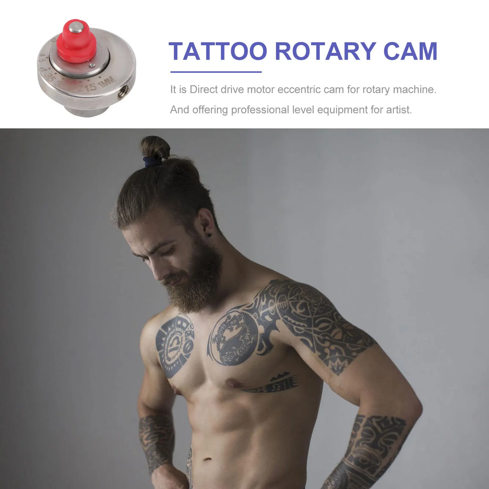 

1-5Mm Adjustable Rotary Cam Wheel For Motor Machine Replacement Bearing Fitness Equipment Accessories