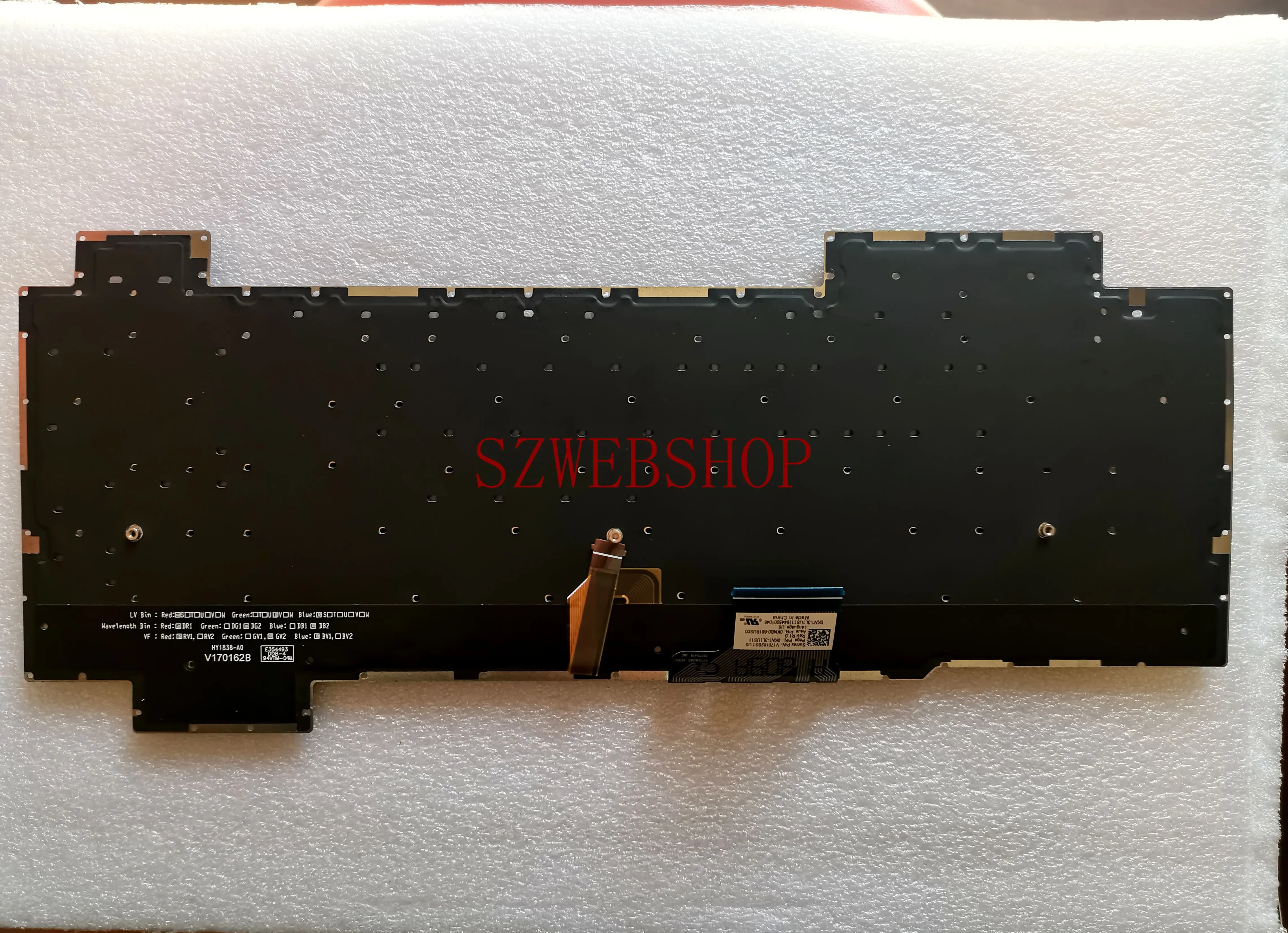 New US English Keyboard For Asus ROG Strix GL703G GL703GS GL703GM GL703GE GL503GE laptop RGB Backlit