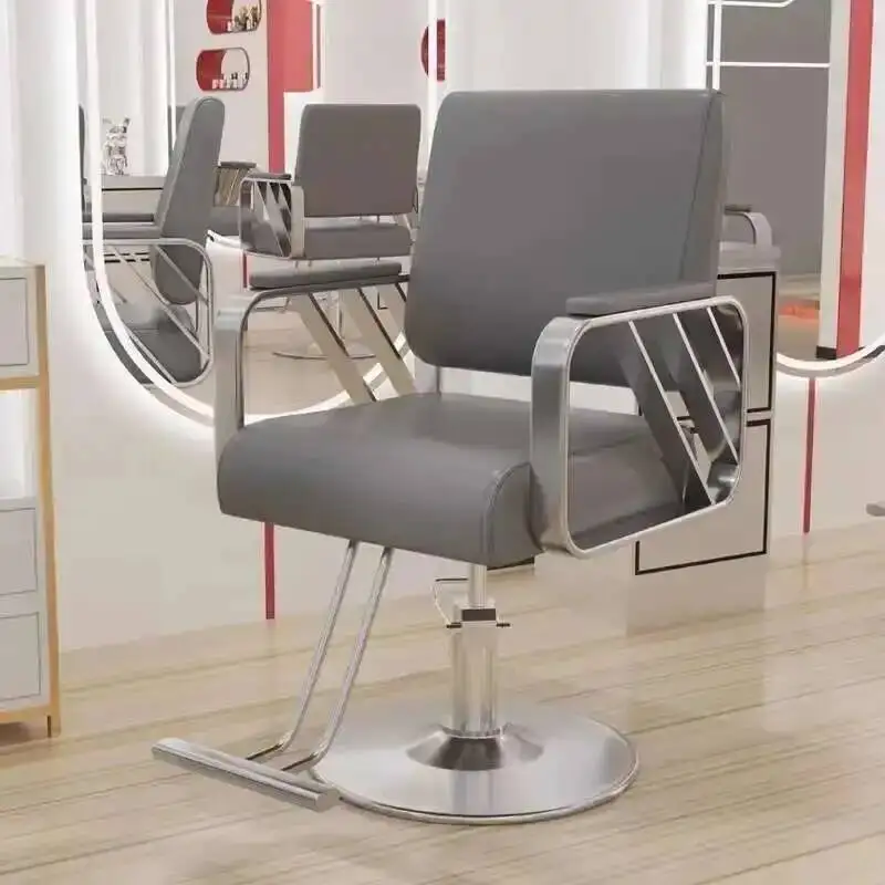 

Makeup Beauty Salon Barber Chair Saddle Shampoo Stool Hair Cutting Adjustable Styling Luxury Silla De Barbero Salon Furniture