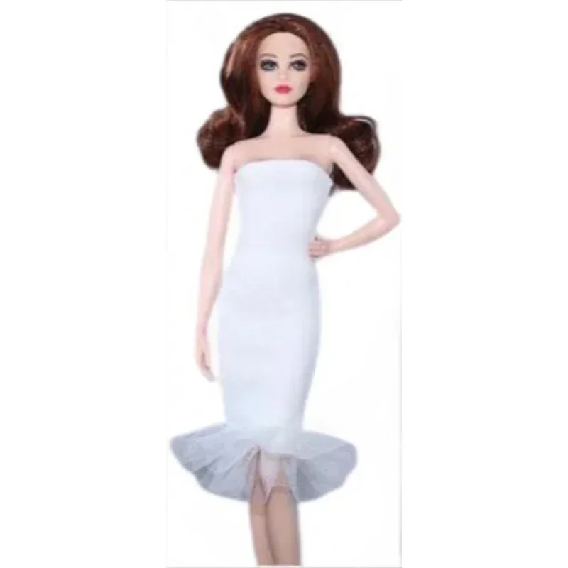 LX255 beautiful Princess wedding dress jeans cover clothes gifts for your 1/6 babi xinyi fr fr2 mizi Mengfan dolls