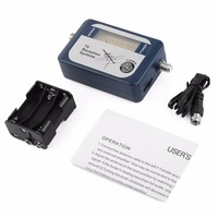 Hot DVB-T Finder Digital Aerial Terrestrial TV Antenna Signal Power Strength Meter Pointer TV Reception Systems With Compass