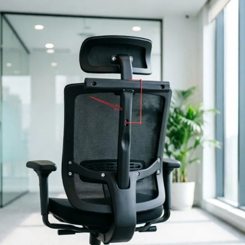 Office Chair Accessories T-Shaped Computer Swivel Lifting Chair Back Support Rod Backrest Tripod Pallet Connection Pole