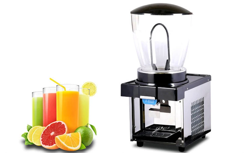 Grote Ronde Tank 19l Enkele Smaak Sap Koude Drank Dispenser Machine