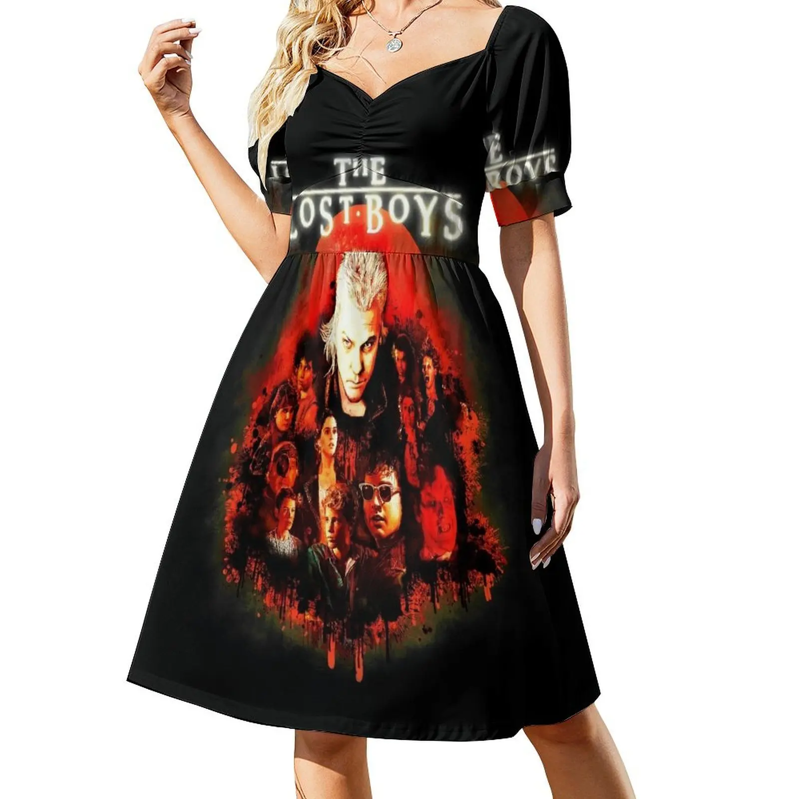 The Lost Boys Short-Sleeved Dress dresses for woman 2025 women party dresses Cocktail of dresses dress summer