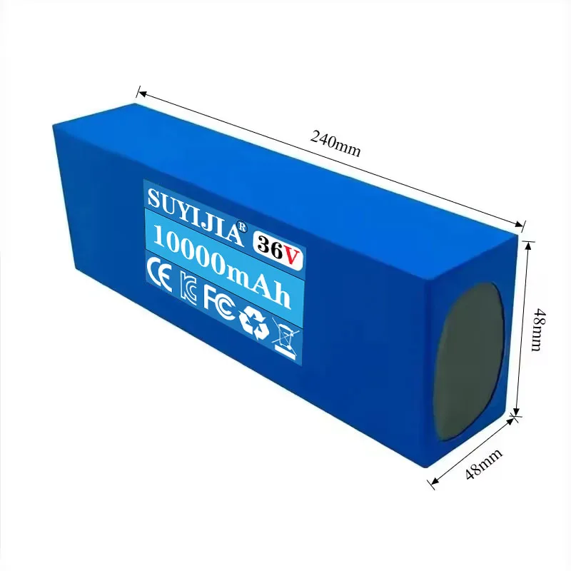 Made in China 36V10Ah 21700 5C Lithium Battery with BMS 10S2P Rechargeable for Fishing Bicycle Large Capacity Battery