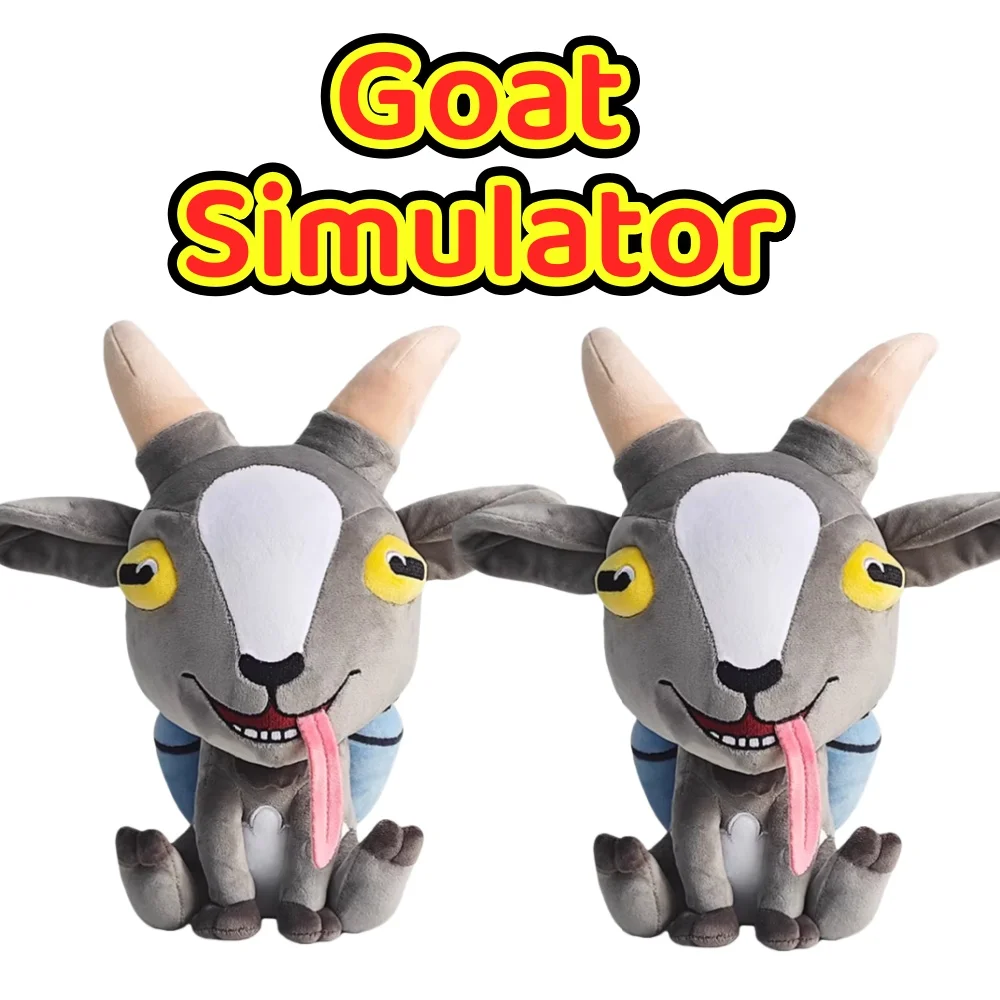 

Плюшевая игрушка-симулятор козла 22 см, аниме-аксессуар, мягкая игрушка-животное, кукла, подарок на день рождения и Рождество для детей