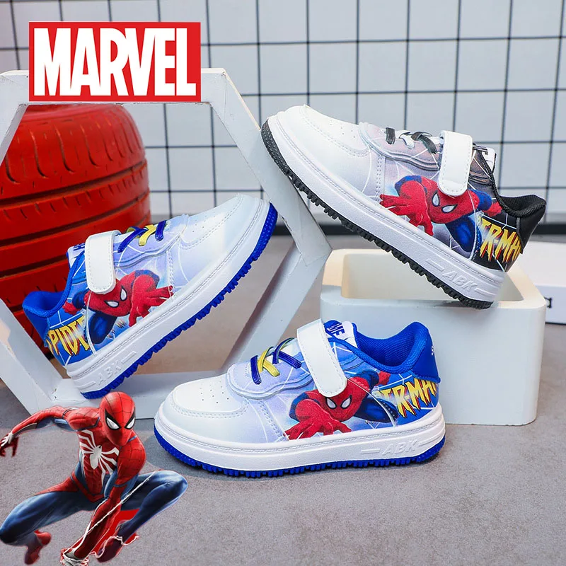 

Marvel Spider-Man Fashion Casual Board Shoes Film and Television Surrounding Cool New Boy Non-slip Sports Shoes Spot Wholesale