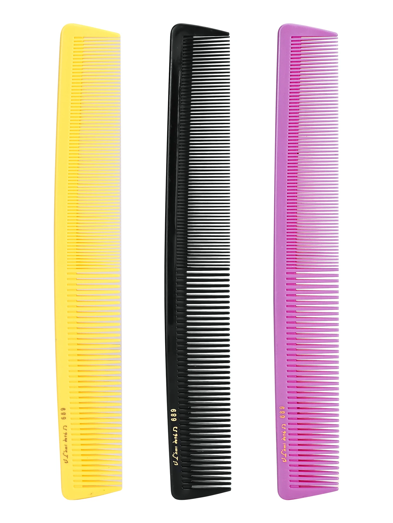 

Professional Dual-Use Hair Styling Comb for Men & Women Hairdresser Cutting and Detangling Comb Versatile Wide Fine Tooth Design