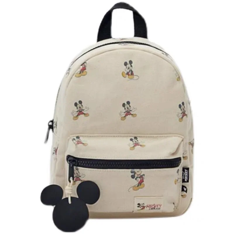 Disney Children Bag Mickey Mouse Children\'s Bacpack Autumn Mickey Minnie Mouse Pattern Backpack for Kids Gifts