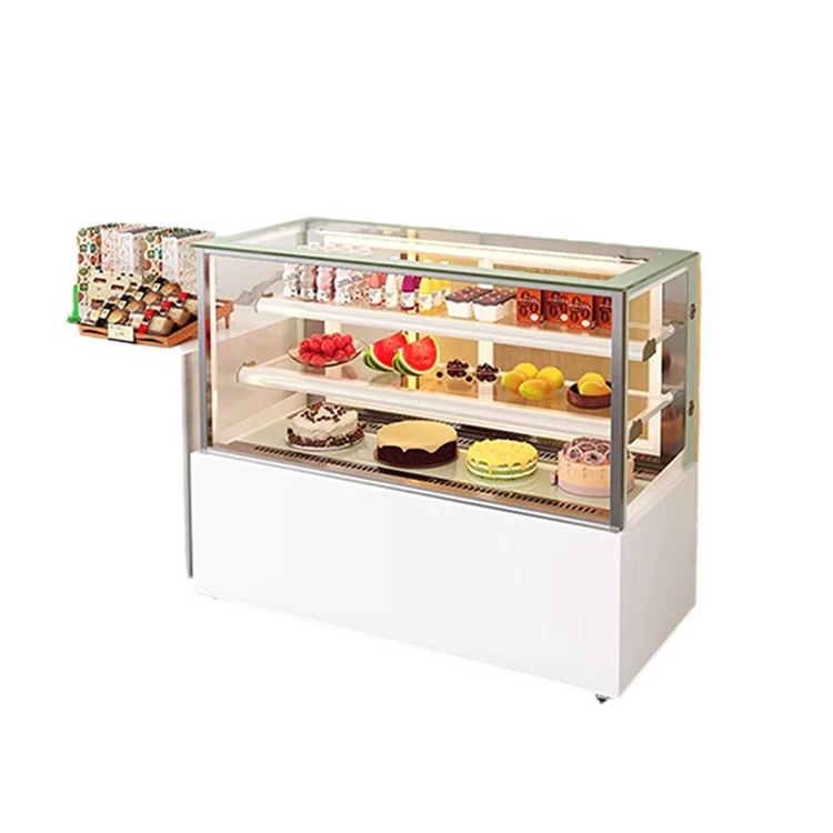 High Quality Bakery Chiller Premium Cake Dessert Refrigerated Display Cabinet