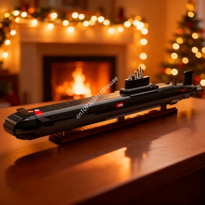 

5920pcs MOC The Hunt Red October Submarine Iconsed Model Building toy blocks Christmas gift Assemble DIY creative idea Brick