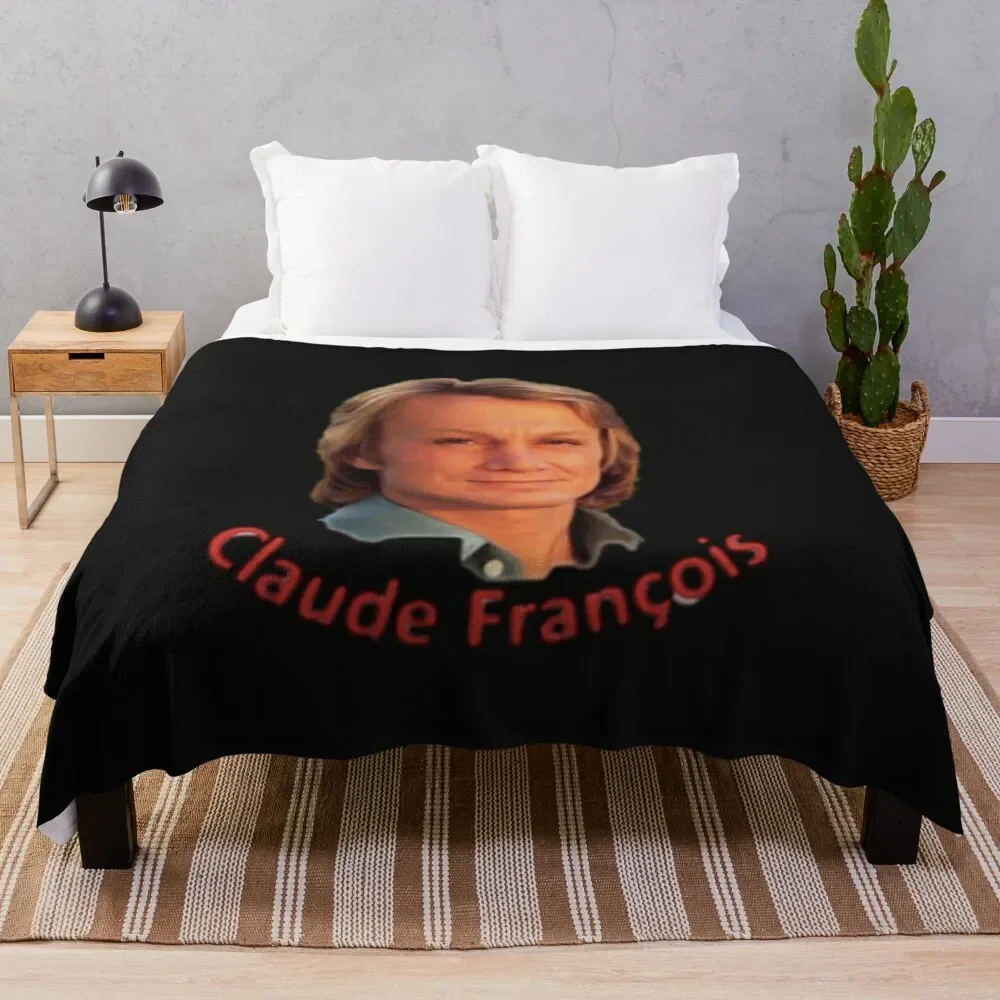 

Claude Francois Throw Blanket Outdoor Soft Blanket for Picnic Beach Camping