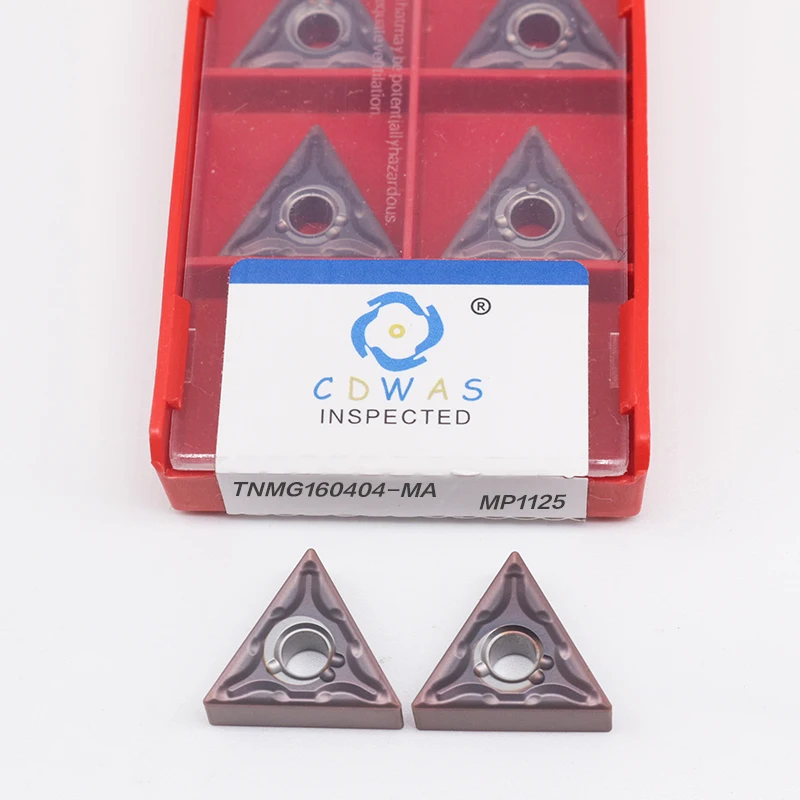 

10 шт. TNMG160404 MA 1125 твердосплавные вставки внешний токарный инструмент TNMG160408 токарный станок с ЧПУ режущие инструменты металлическое лезвие из нержавеющей стали