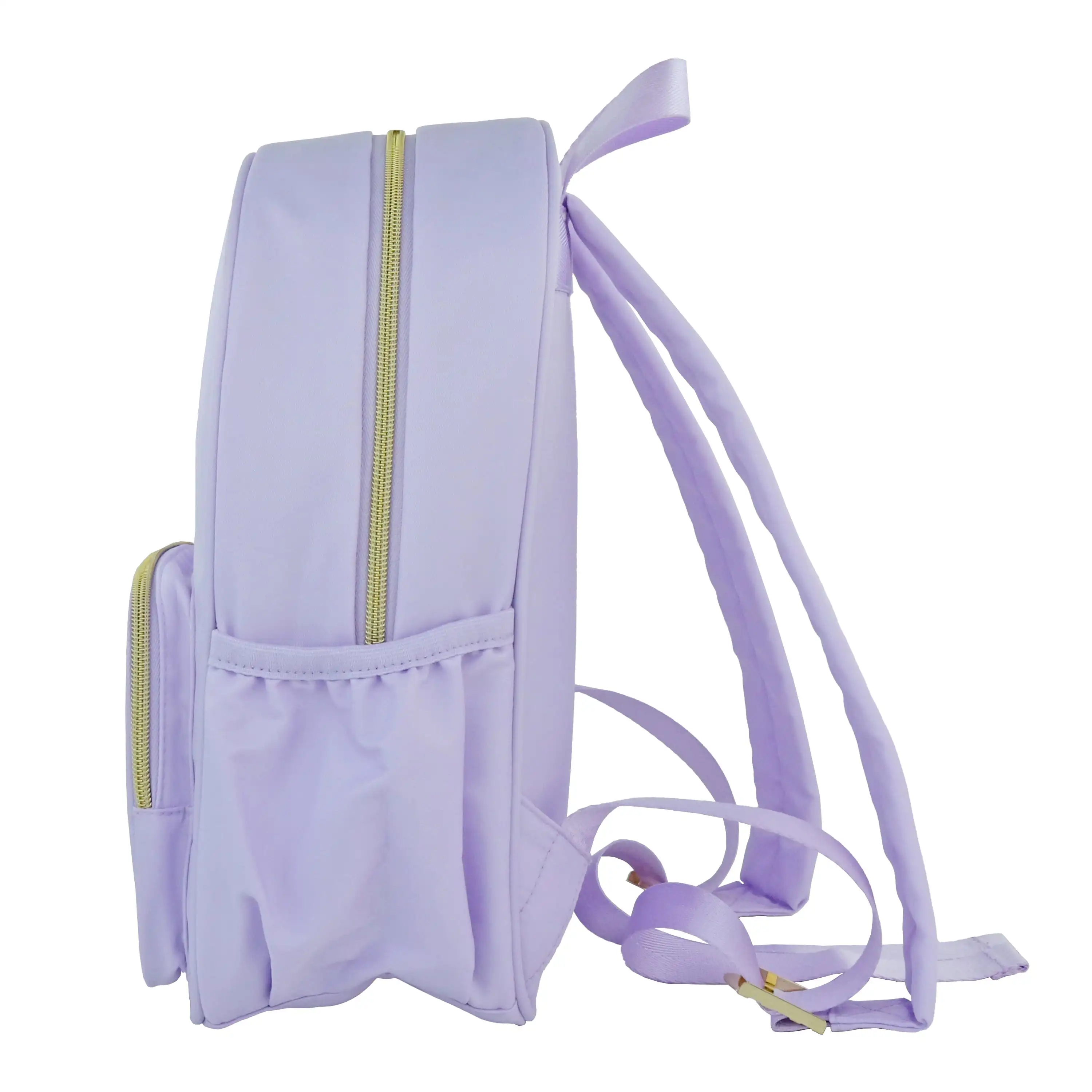 حقيبة ظهر من النايلون، حقيبة كتب سفر قابلة للتخصيص للحرف اليدوية والمدرسة والاستخدام اليومي، أرجواني