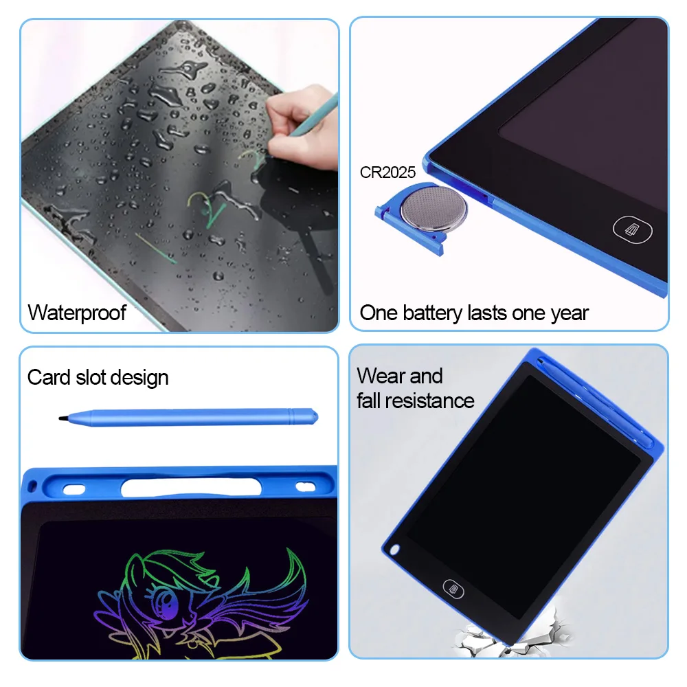 Giocattolo per bambini tavolo da disegno LCD tavoletta da scrittura Graffiti giocattoli per bambini per l'istruzione Pad per pittura elettronica per la scrittura a mano regali per bambini