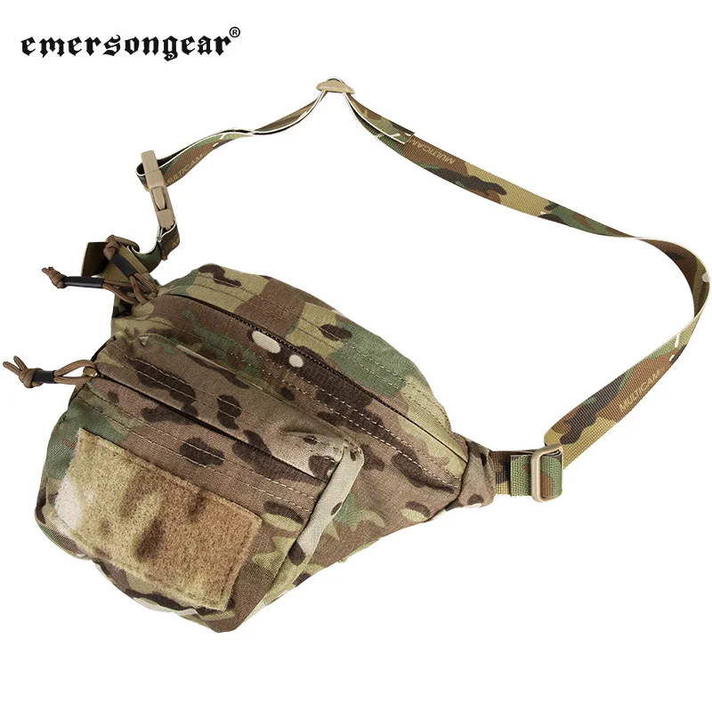 Emersongear Tactical Multi-function RECON Waist Bags Fanny Hip Pack Belt Pouch MOLLE Detachable Back Strap Outdoor Sport EM9176