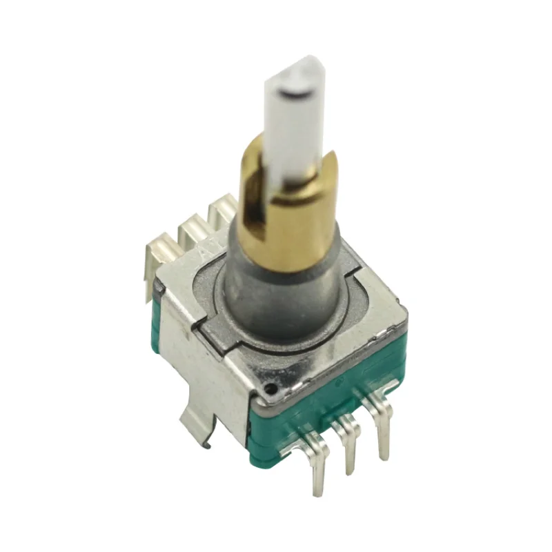 

1PCS EC11EBB24C03 Dual axis encoder with switch 30 positioning number 15 pulse point handle 25mm For arduino Board Module