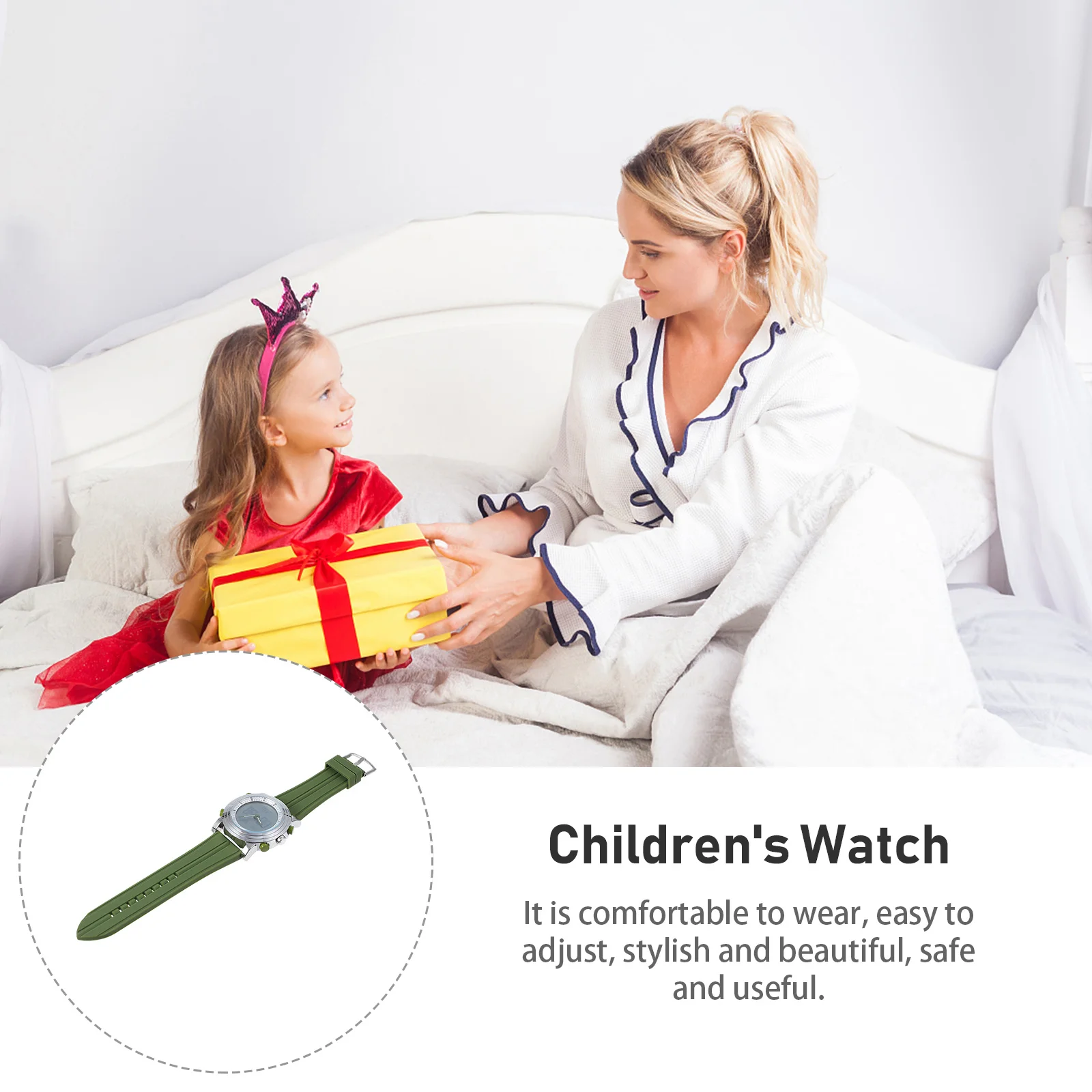 1Pcs Luminous Sports Watch Outdoor Electronic Digital Multifunction Watch with Alarm Date for Students Electric Wristwatch