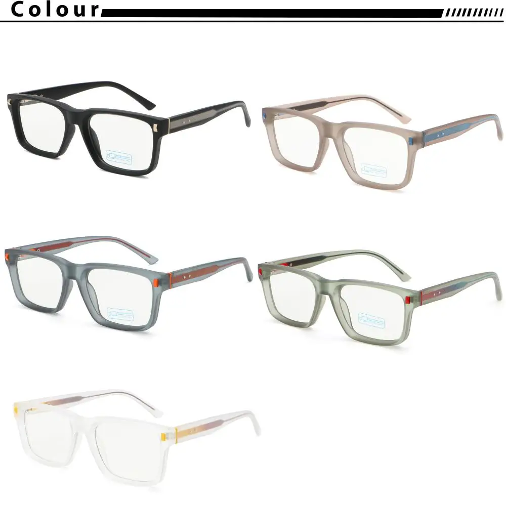 CATERSIDE Fashion Square Brillenhalter für Herren, Retro, Anti-Blaulicht, Computer-Brillenhalter, dekorative Brillen für Damen – Detail 3